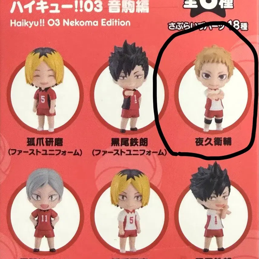 [BUNJANG] Haikyuu!! Mini Nendoroid Yaku (Sealed) / 하이큐 미니 넨도로이드 네코마 야쿠 (미개봉)