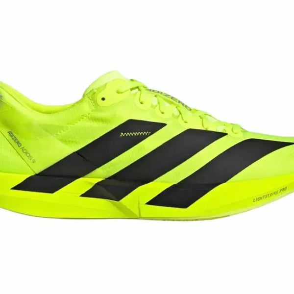 [BUNJANG] Adidas Adizero Adios 9 Lucid Lemon Core Black IH5066 / 아디다스 아디제로 아디오스 9 루시드 레몬 코어 블랙 270 IH5066