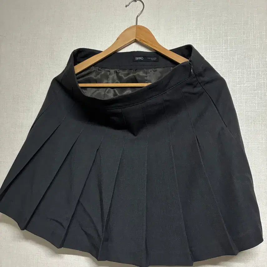 [BUNJANG] Spio Pleats Skirt Dark Navy / 스피오 플리츠 스커트 다크네이비 새상품