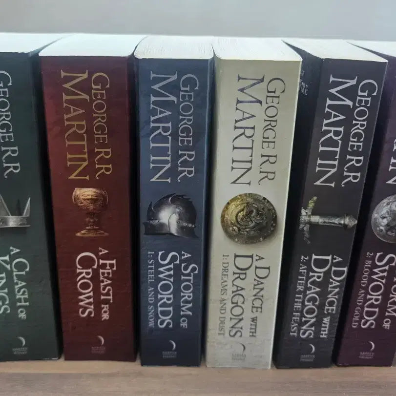 [BUNJANG] A Song of Ice and Fire 6-Book Set English Edition / 왕좌의게임 6권 세트 영문판 책