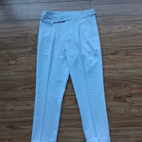 [BUNJANG] HKCL White Slacks - Size 34 / HKCL 슬랙스 34(새것)