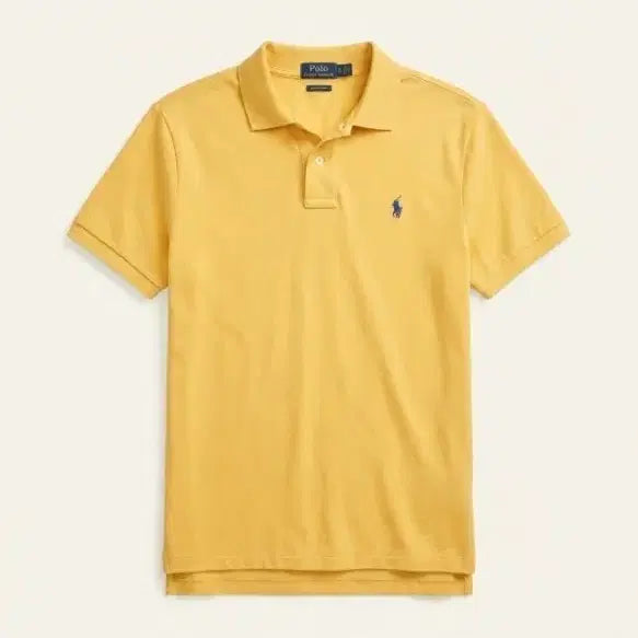[BUNJANG] Polo Ralph Lauren Yellow Polo T-Shirt (Medium) / 폴로 랄프로렌 옐로우 M 폴로티