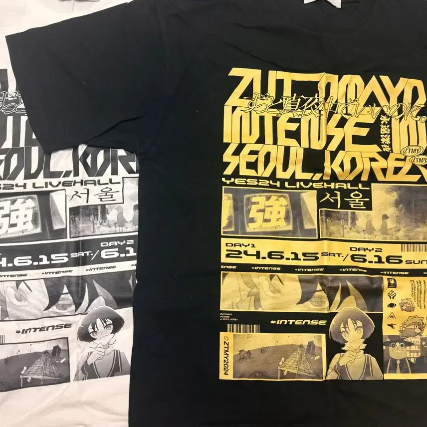 [BUNJANG] Zutto Mayomaezu Asia Tour 2024 Korea Tour T-Shirt XL / 즛토마요 2024년 아시아투어 내한 티셔츠