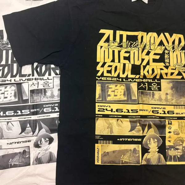 [BUNJANG] Zutto Mayomaezu Asia Tour 2024 Korea Tour T-Shirt XL / 즛토마요 2024년 아시아투어 내한 티셔츠