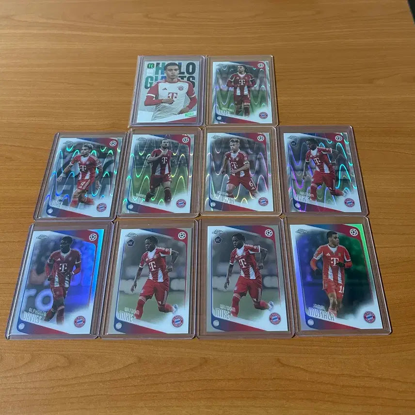 [BUNJANG] Top Chrome Panini Munich Sports Card Bundle Set / 탑스크롬, 파니니 뮌헨 스포츠카드 일괄