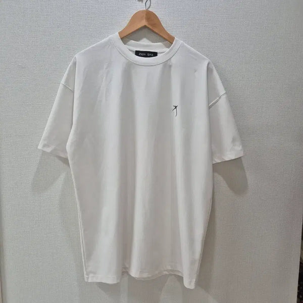 [BUNJANG] Zensai White Short-Sleeve T-Shirt (Size L) / 젠사이 반팔 티셔츠 화이트(100~105사이즈)
