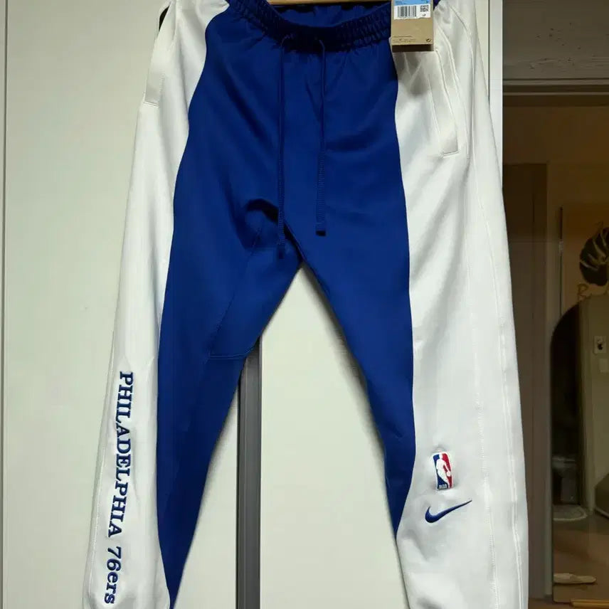 [BUNJANG] Nike Philadelphia 76ers NBA Authentic Showtime Pants (Large) / (M) 나이키 NBA 필라델피아 76ers 어센틱 쇼타임 팬츠 국내 미발매