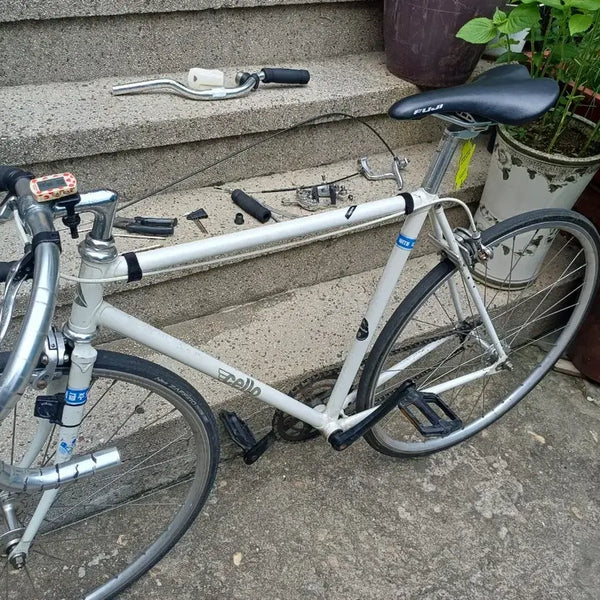 [BUNJANG] Cromoly Track Bicycle - 50cm Frame / [상태 양호/직거래] 크로몰리 픽시 경륜 자전거