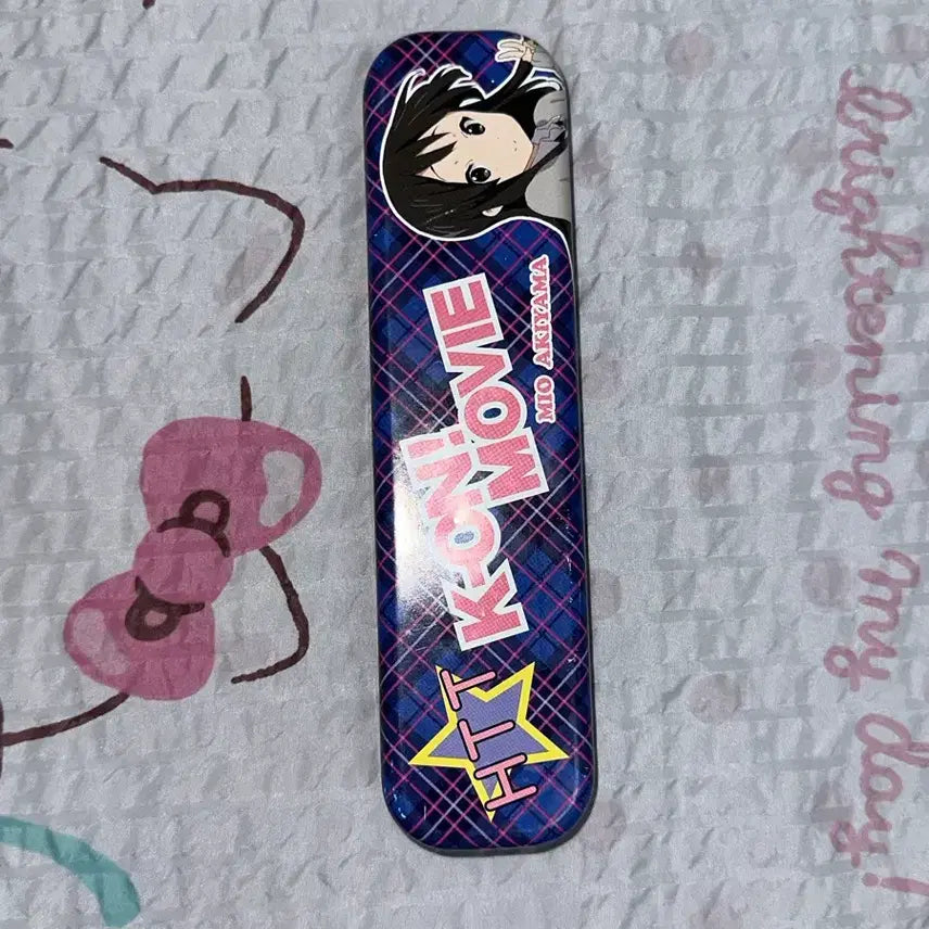 [BUNJANG] K-ON! Mio Akiyama Metal Pencil Case / 케이온 미오 철제 필통