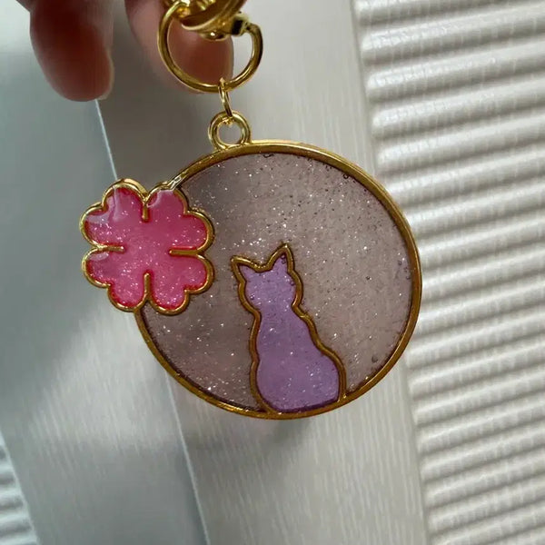 [BUNJANG] Handmade Cat Keychain / 핸드메이드 고양이 키링