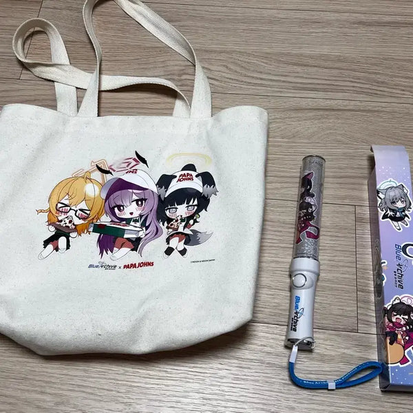 [BUNJANG] Blue Archive Cheering Rod & Eco Bag / 블루아카이브 응원봉 & 에코백