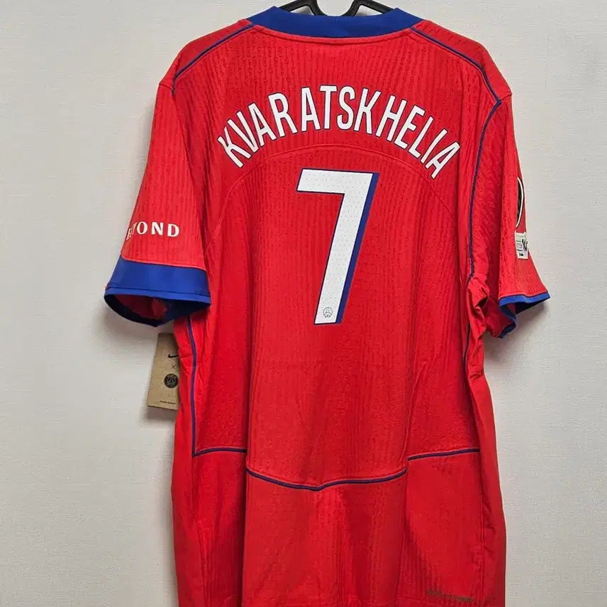[BUNJANG] Paris Saint-Germain 2025-2026 Khvicha Kvaratskhelia Authentic Jersey XL / 해외XL 파리생제르망 2025-2026 흐비차 크바라첼리아 어센틱