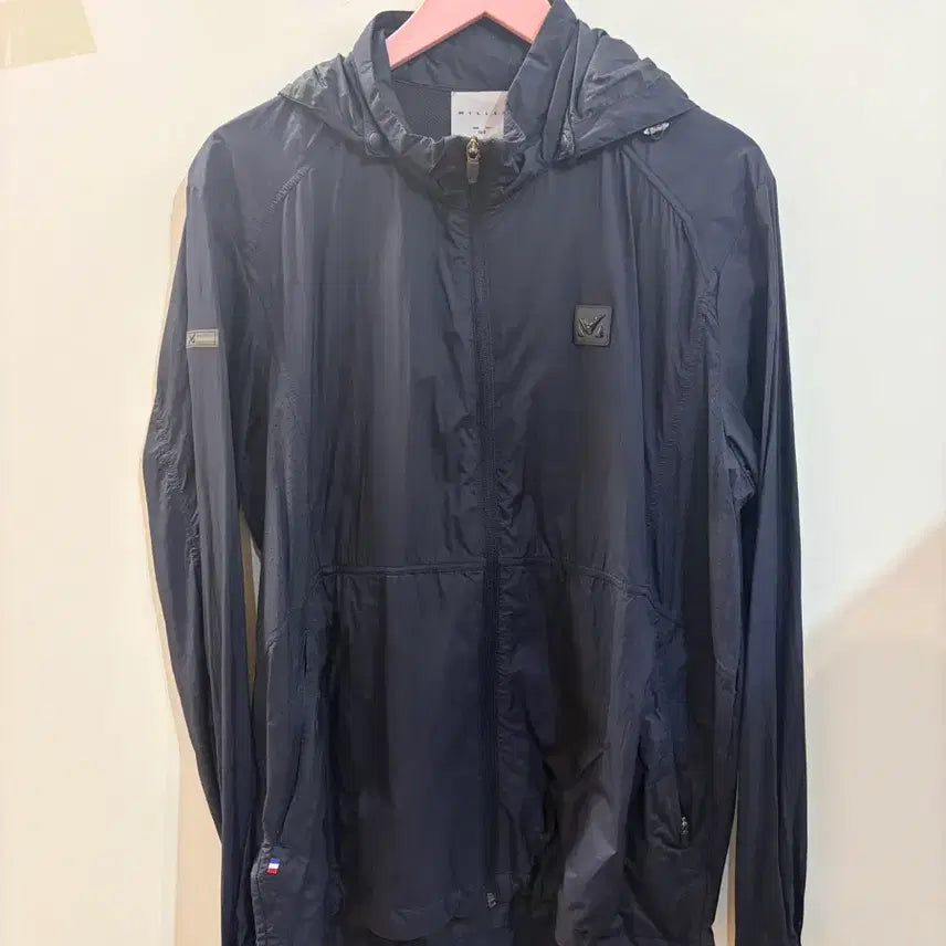 [BUNJANG] Millet Lightweight Windbreaker Jumper Navy / 밀레 얇은 바람막이 점퍼 네이비