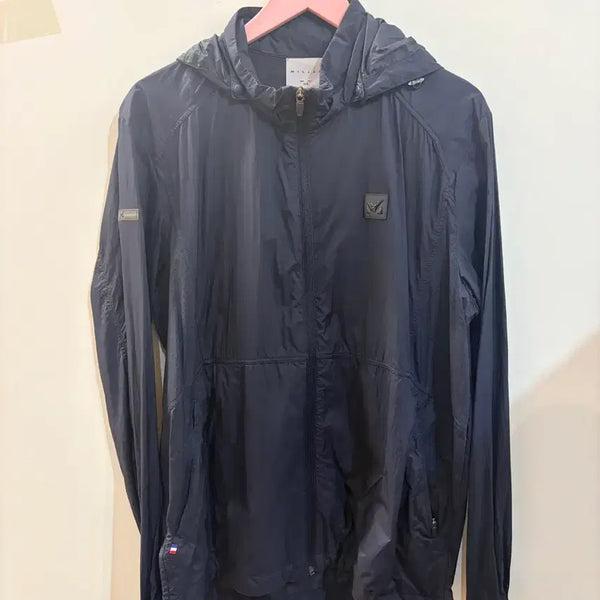 [BUNJANG] Millet Lightweight Windbreaker Jumper Navy / 밀레 얇은 바람막이 점퍼 네이비