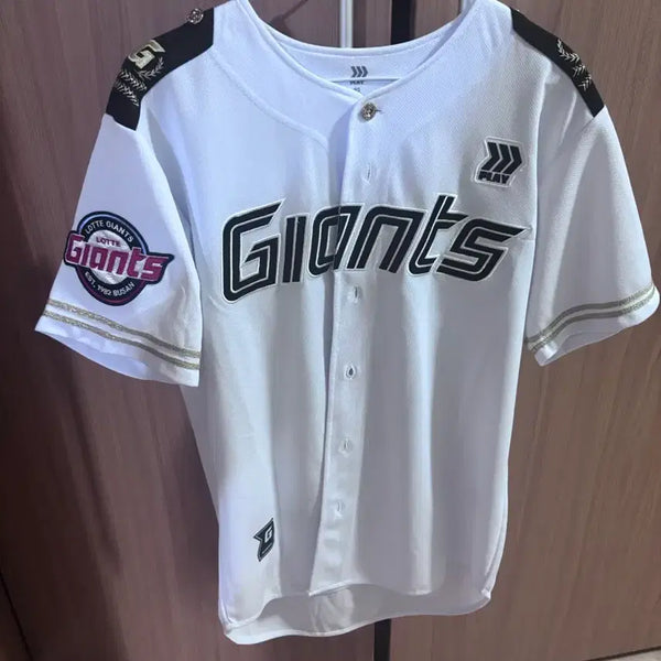 [BUNJANG] Lotte Giants Jun-Woo Jeon Authentic Military Navy Uniform (Size 95) / 롯데 밀리터리 해군 어센틱 유니폼 95 (전준우)