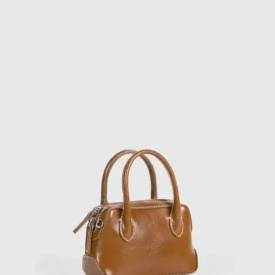 [BUNJANG] Alkialka Classic Ping Pong Bag Brown / 알키알카 클래식 핑퐁백(Ping pong) 브라운