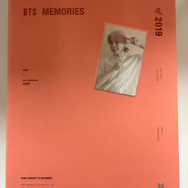 [BUNJANG] BTS Memories 2019 DVD Jimin Photocard / BTS MEMORIES 2019 디비디 dvd 지민 포카