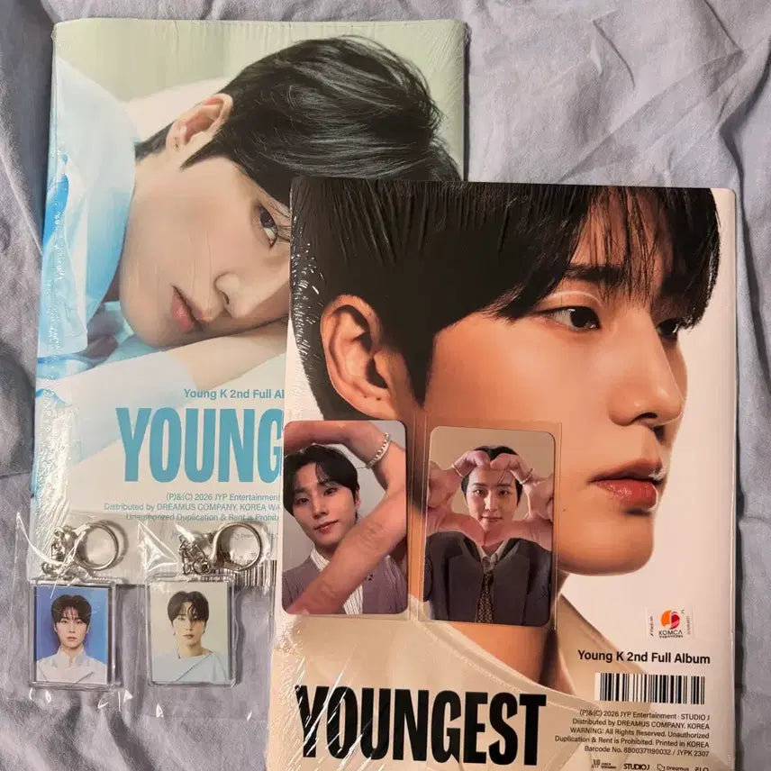 [BUNJANG] Day6 Young K YOUNGEST Album Photocard Bundle Set / [앨범 포함] 세븐일레븐 영케이 Young K YOUNGEST 앨범 포토카드