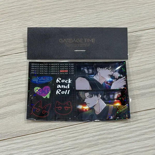 [BUNJANG] Garbage Time Youngoh Junhyang Ver. Sticker Set / 가비지타임 갑타 비공굿 영오님 가비지사운드 스티커 준향ver