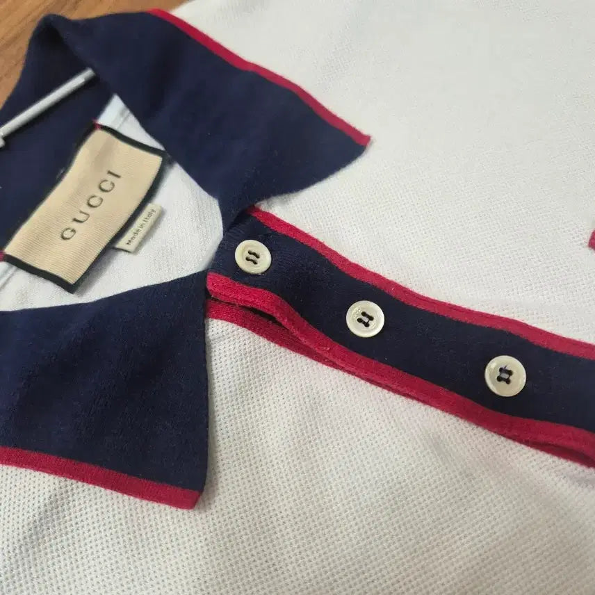 [BUNJANG] Gucci Interlocking Polo Shirt - Size L / 구찌 인터로킹 카라티 L