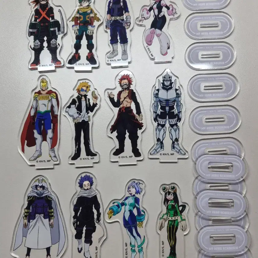 [BUNJANG] My Hero Academia Daiso Acrylic Stand Set (12 Types) / [가격내림] 나히아 다이소 아크릴 스탠드 일괄 양도 판매 처분 급처 12종