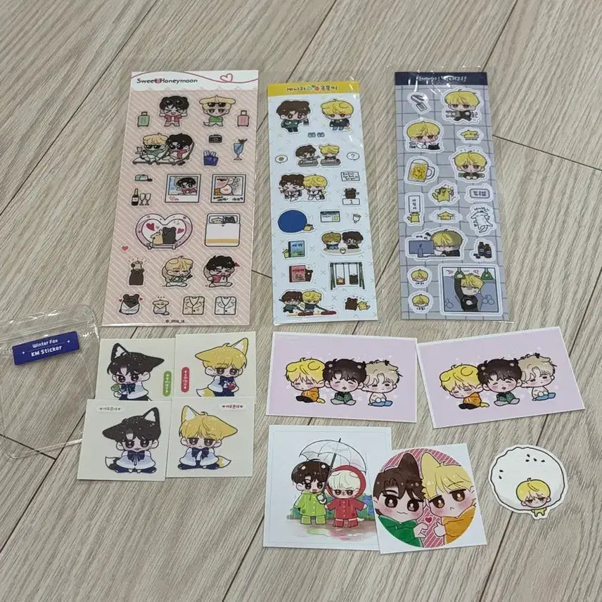 [BUNJANG] Demutj Iro Sticker Ttibosil Bundle Set / 데못죽 비공굿 이로님 스티커 띠부씰 일괄 양도 큰문 문대