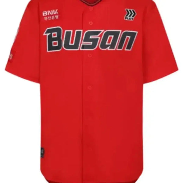 [BUNJANG] Lotte Giants 2025 Dongbaek Performance Uniform Hwang Sung-bin (Size 110) / 롯데자이언츠 25 동백 프페유니폼 황성빈 마킹 110