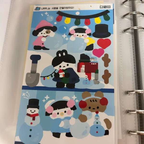 [BUNJANG] 100+ Deco Stickers / 다꾸 씰스티커 100장 이상