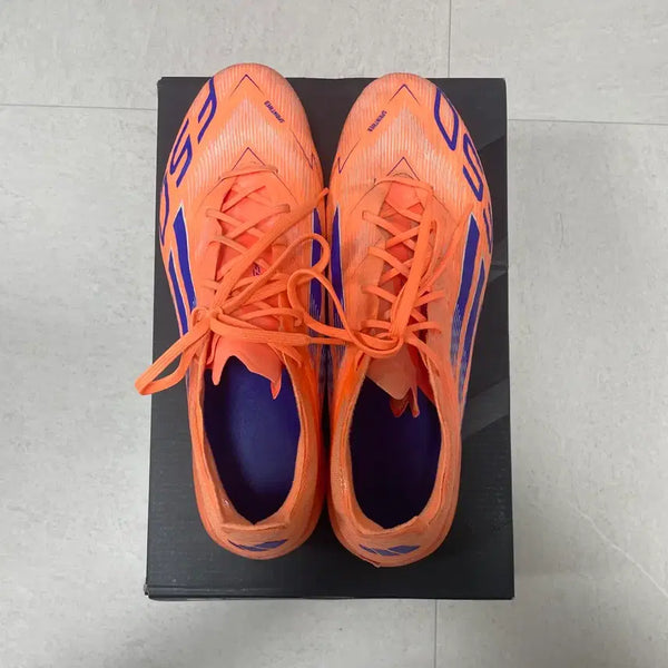 [BUNJANG] Adidas F50 Elite AG/HG Soccer Cleats (280) / (280) 아디다스 F50 엘리트 Ag/Hg 축구화 풀박스