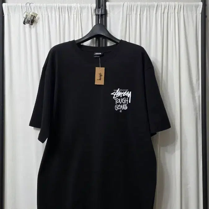 [BUNJANG] Stussy Tough Gear Graphic T-Shirt Black / 스투시 터프기어 반팔티