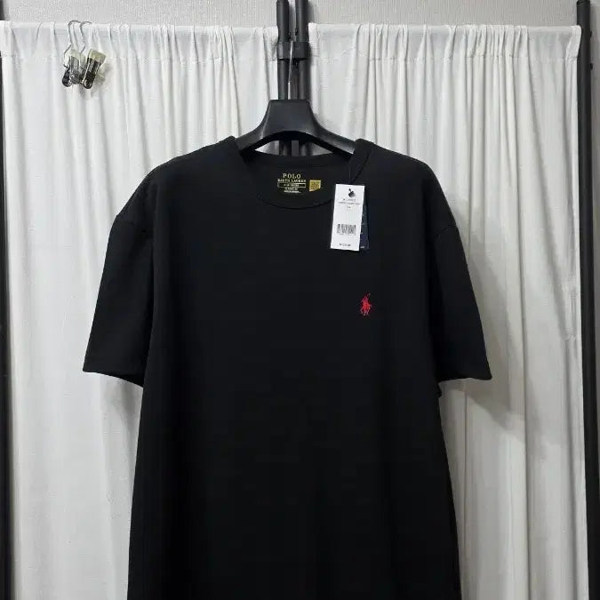 [BUNJANG] Polo Ralph Lauren Classic Fit Heavyweight Jersey T-Shirt Black / 폴로랄프로렌 반팔 티셔츠
