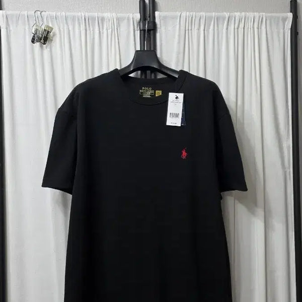 [BUNJANG] Polo Ralph Lauren Classic Fit Heavyweight Jersey T-Shirt Black / 폴로랄프로렌 반팔 티셔츠