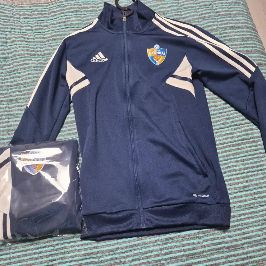 [BUNJANG] Adidas Training Uniform Set Navy / 아디다스 유니폼 트레이닝복 네이비 세트