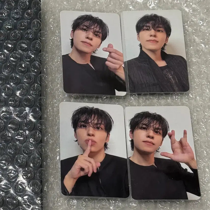 [BUNJANG] DAY6 Wonpil Unfiltered Photocard Bundle Set + Monochrome Album / 데이식스 원필 언필터드 포카 4장 일괄 + 모노크롬 앨범