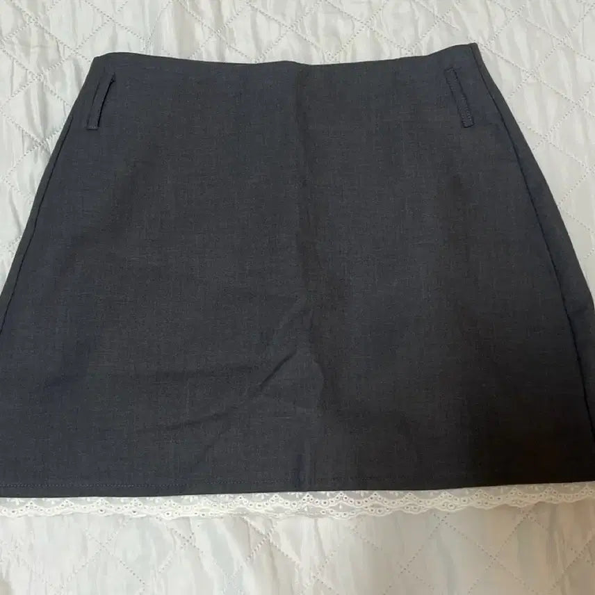 [BUNJANG] Echitoo Lace Mini Skirt / Echitoo 레이스 미니스커트