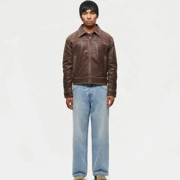 [BUNJANG] Mutimer Premium Leather Jacket / Mutimer 레더 자켓