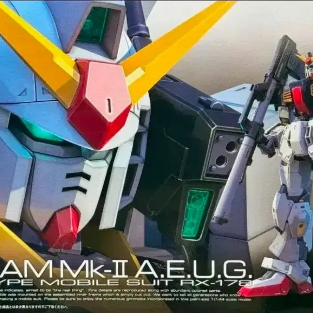 [BUNJANG] Bandai Gunpla RG Gundam Mk-II AEUG Robot Toy / 반다이 건프라 프라모델 RG 건담 MK-2 에우고 로봇 토이 건담베이스