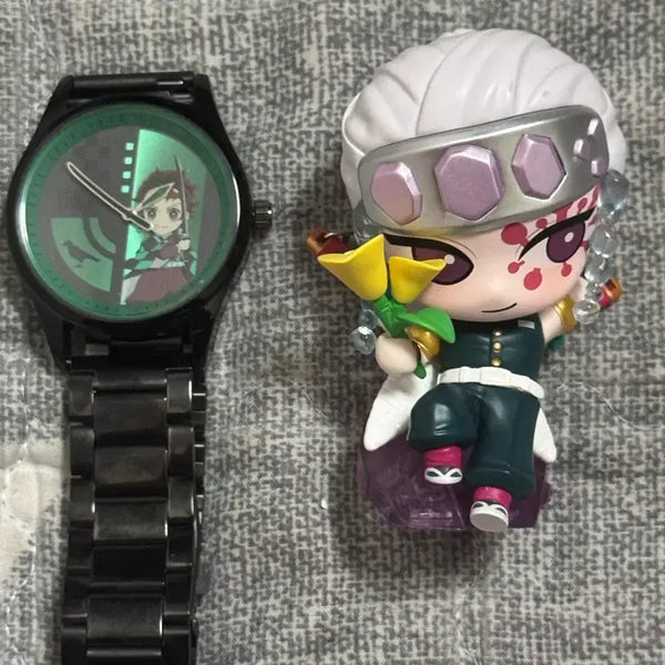 [BUNJANG] Demon Slayer Tanjiro Watch & Tengen Pop Mart Figure / 귀멸의칼날 탄지로 시계 , 텐겐 팝마트 피규어 팝니당 귀칼