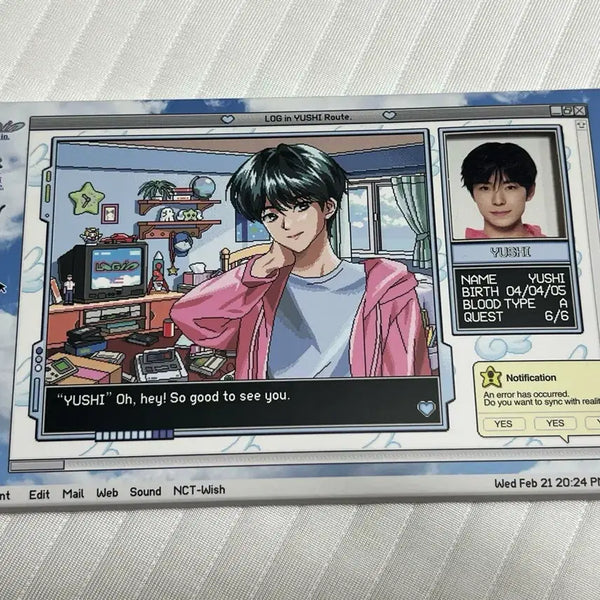 [BUNJANG] NCT WISH Yushi Login Photocard Set / 엔시티위시 유우시 로그인 포토세트