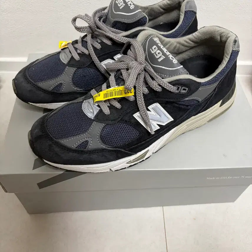 [BUNJANG] New Balance 991 Made in USA Navy Sneakers / (급처)네이비 991 made in usa