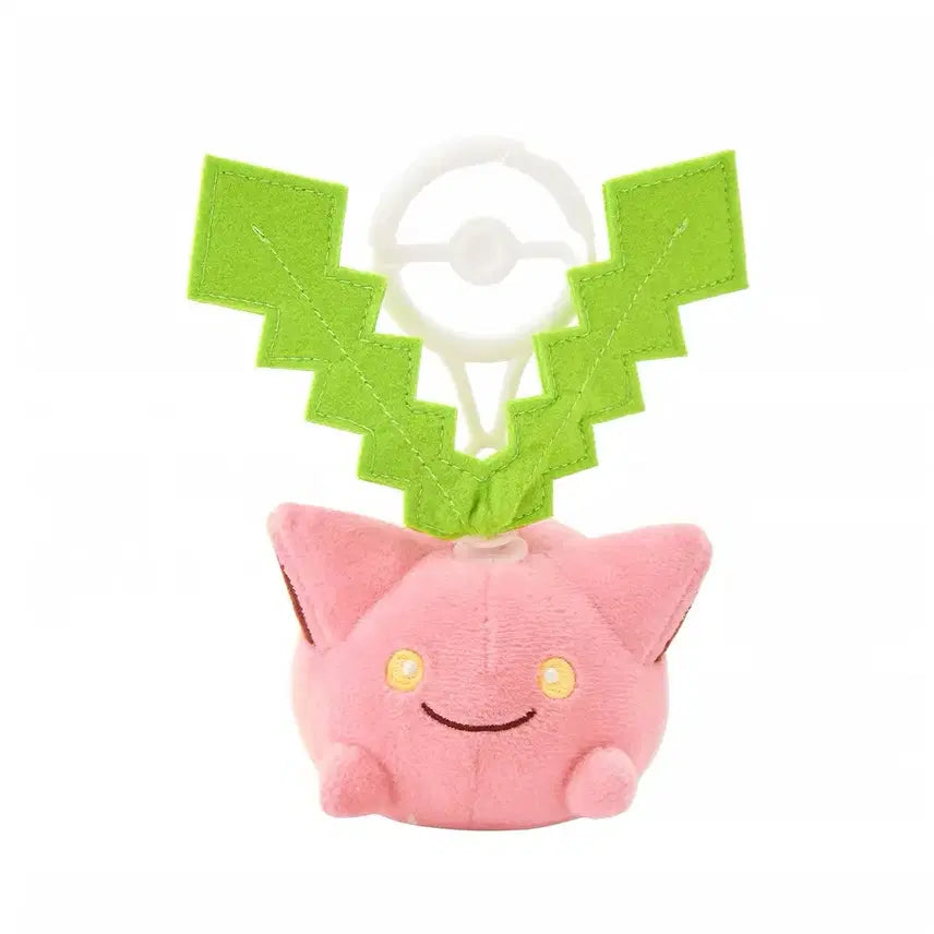 [BUNJANG] Pokemon Center Flower Leaf Rotom Plush Keychain / 포켓몬스터 포켓몬 포켓몬센터 플라워 잎사귀 회전 통통코 누이 인형 키링