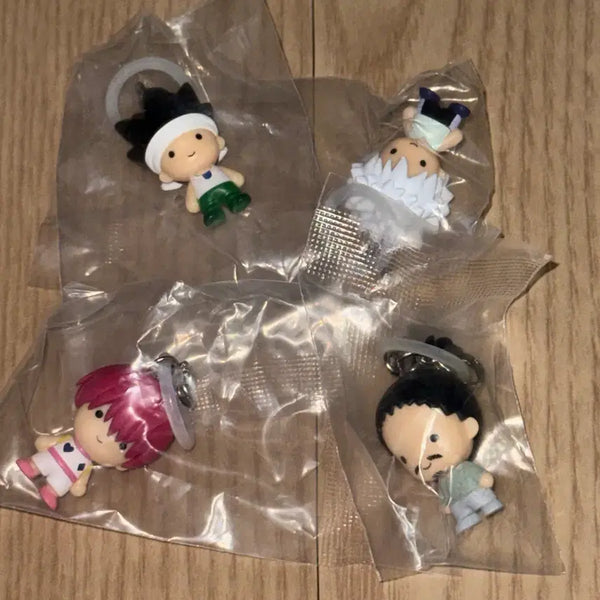 [BUNJANG] Hunter x Hunter GI Arc Phantom Troupe Gon, Killua, Nobunaga, Hisoka Badge Set / 헌터x헌터 G.I.편 환영여단 메지루시 곤 키르아 노부나가 히소카
