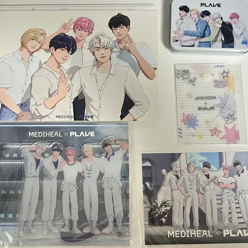 [BUNJANG] PlaYlist Medheal Goods Postcard, Acrylic Stand / 플레이브 메디힐 굿즈 (엽서, 아크릴스탠드)