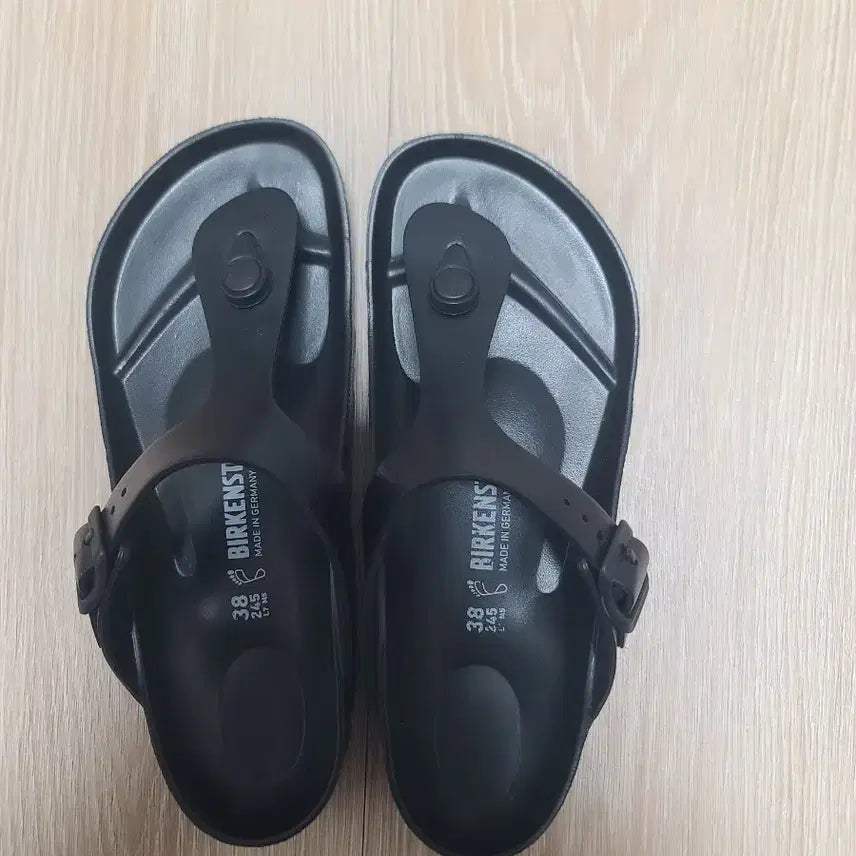 [BUNJANG] Birkenstock Arizona Black Sandals Size 38 (245mm) / 버켄스탁 아리조나 블랙 38 245
