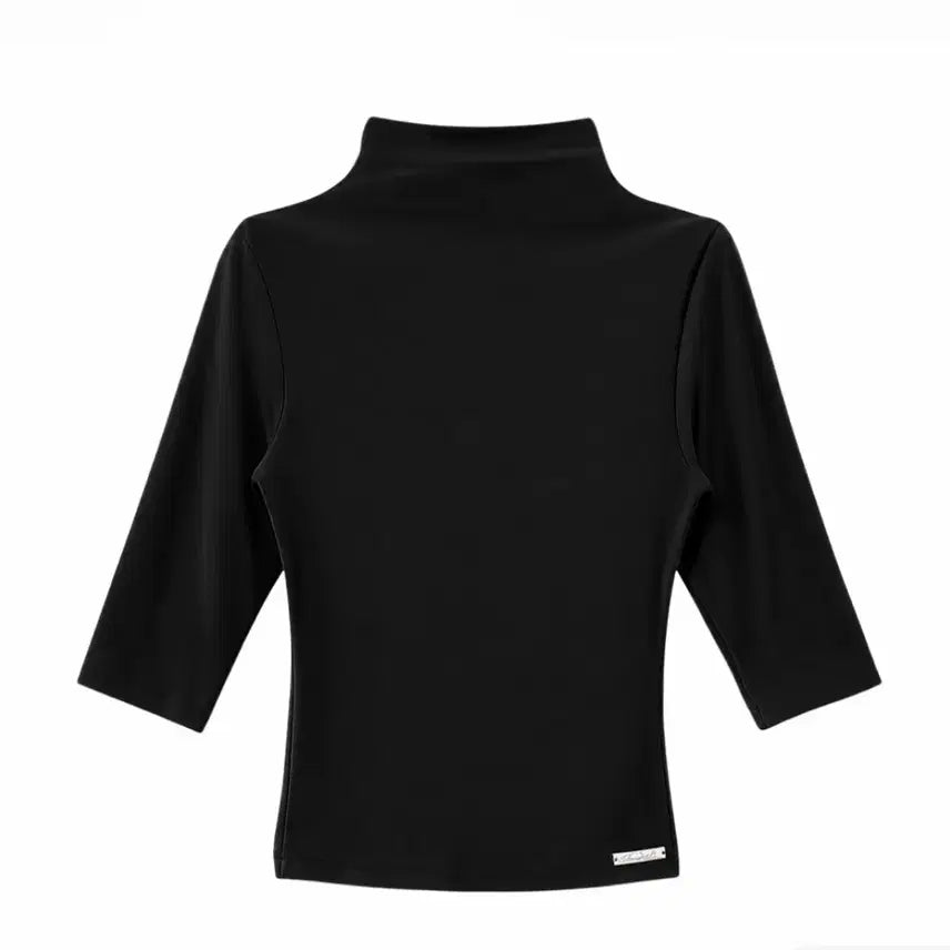 [BUNJANG] Bonne Essential Mock Neck Top Black / 본네 에센셜 모크넥 탑 블랙 새상품