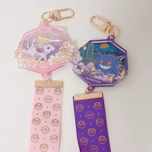 [BUNJANG] Pokemon Diorama Keyring Bundle Set - Mew, Deoxys / 일괄판매) 포켓몬 디오라마 키링 / 팬텀, 뮤