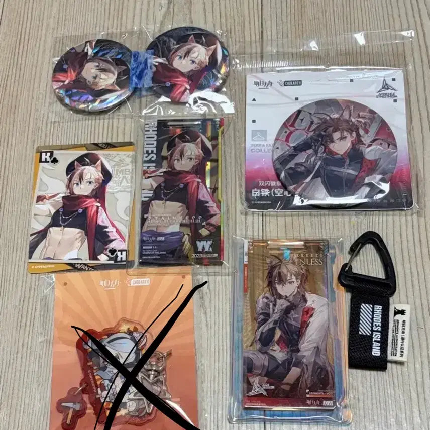 [BUNJANG] Arknights Stainless Steel Goods Bundle Set / 명일방주 명방 스테인리스 굿즈