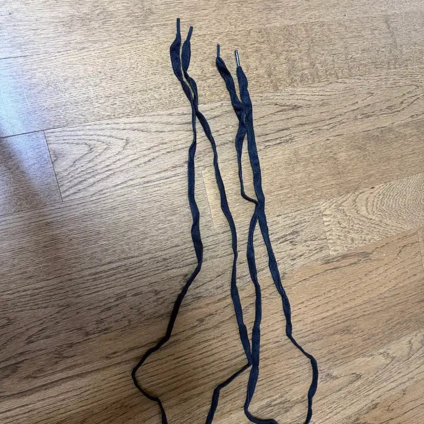 [BUNJANG] Black Shoelaces / 검정색 신발끈