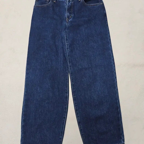 [BUNJANG] Levi's Premium Cinch Back Baggy Dad Denim Pants / 리바이스 프리미엄 신치백 배기 대드 데님 펜츠 급처