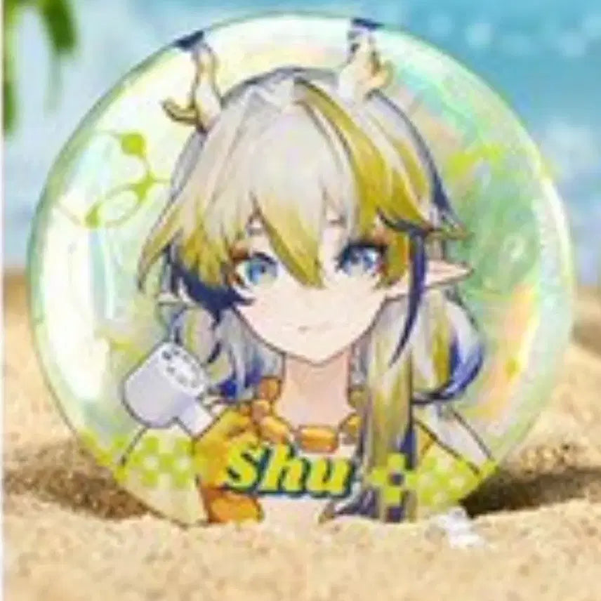 [BUNJANG] Arknights Siesta Pop-up Store Schu Can Badge & Surtr Photocard / 명일방주 시에스타 팝업스토어 슈 캔뱃지&서카디 포토카드